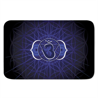 Ajna Chakra Spiritual Print Indoor Door Mat