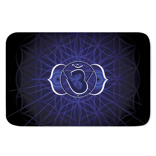 Ajna Chakra Spiritual Print Indoor Door Mat