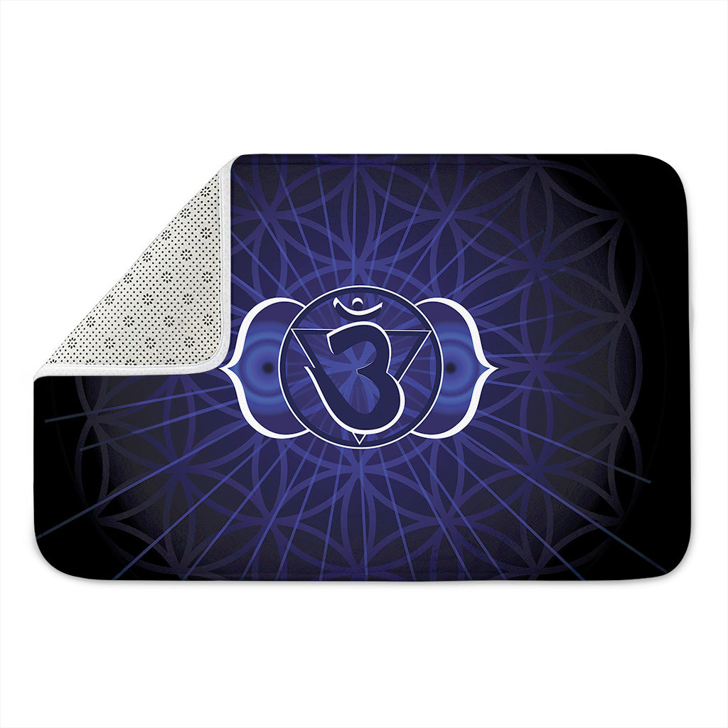 Ajna Chakra Spiritual Print Indoor Door Mat