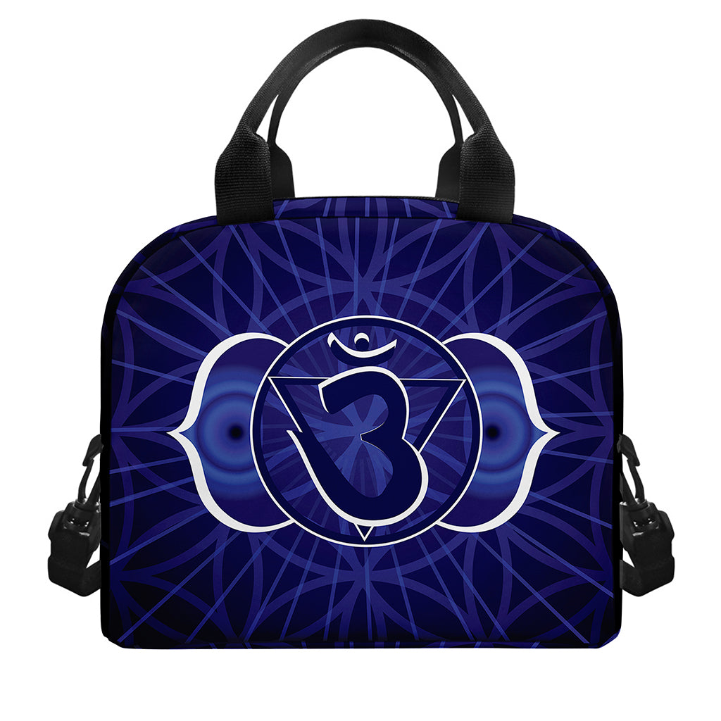 Ajna Chakra Spiritual Print Insulated Lunch Bag