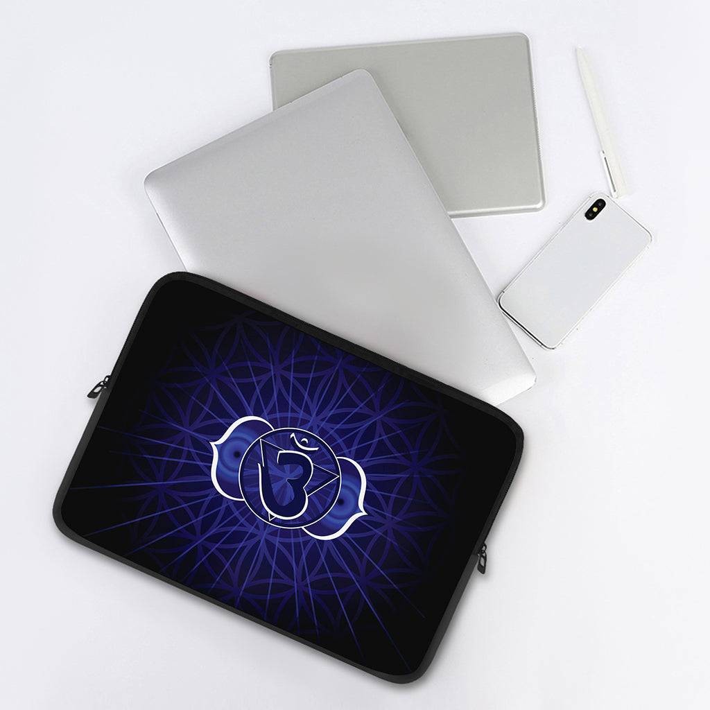 Ajna Chakra Spiritual Print Laptop Sleeve