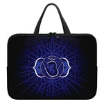 Ajna Chakra Spiritual Print Laptop Sleeve With Handle