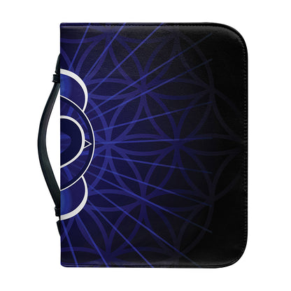 Ajna Chakra Spiritual Print Leather Bible Cover