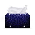 Ajna Chakra Spiritual Print Leather Tissue Box Cover