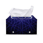 Ajna Chakra Spiritual Print Leather Tissue Box Cover