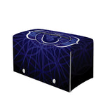 Ajna Chakra Spiritual Print Leather Tissue Box Cover