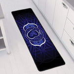 Ajna Chakra Spiritual Print Long Kitchen Mat