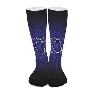 Ajna Chakra Spiritual Print Long Socks