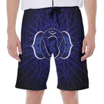 Ajna Chakra Spiritual Print Men's Beach Shorts