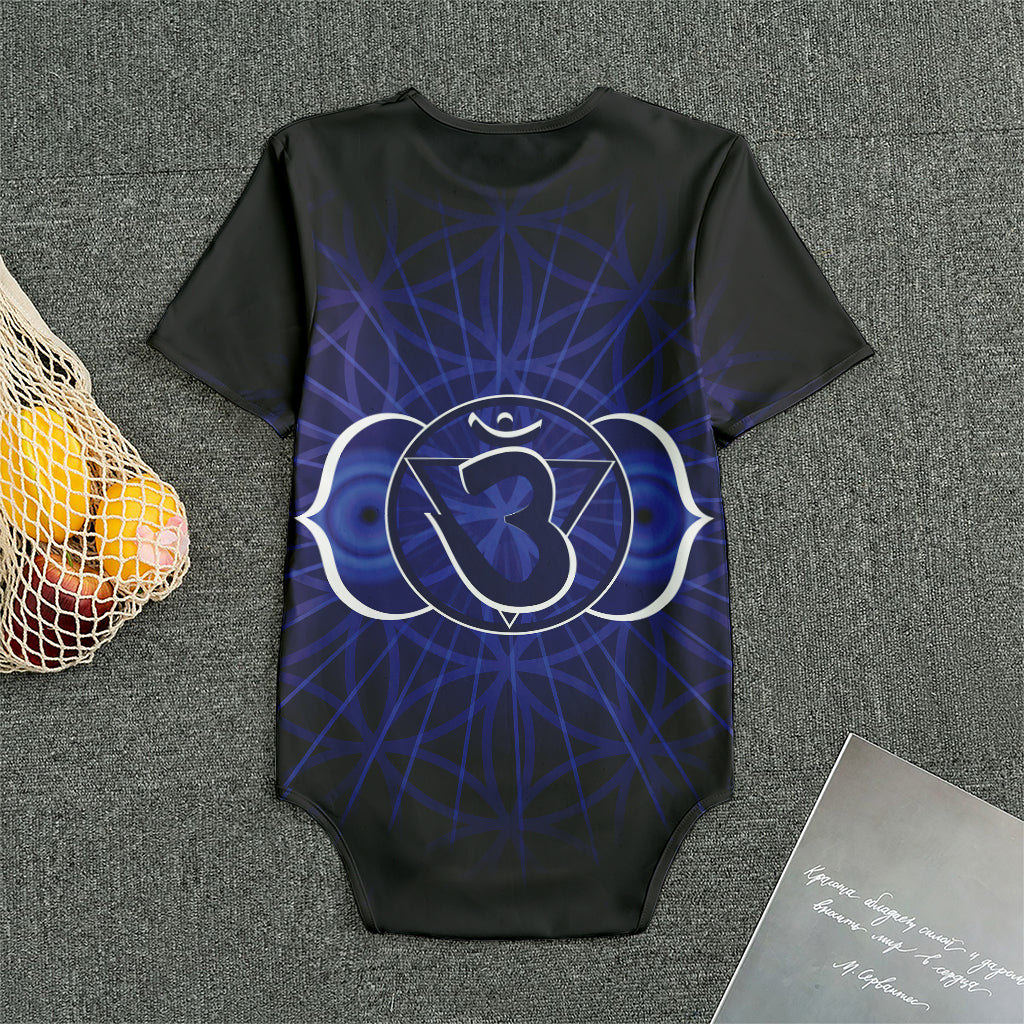Ajna Chakra Spiritual Print Men's Bodysuit
