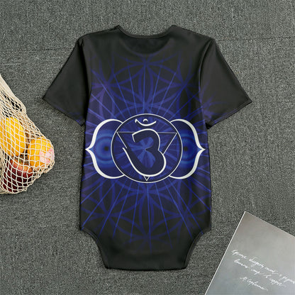 Ajna Chakra Spiritual Print Men's Bodysuit