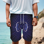 Ajna Chakra Spiritual Print Men's Cargo Shorts