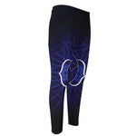 Ajna Chakra Spiritual Print Men's Compression Pants