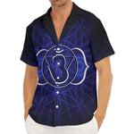 Ajna Chakra Spiritual Print Men's Deep V-Neck Shirt