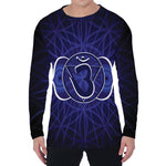 Ajna Chakra Spiritual Print Men's Long Sleeve T-Shirt