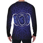 Ajna Chakra Spiritual Print Men's Long Sleeve T-Shirt