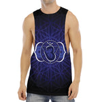 Ajna Chakra Spiritual Print Men's Muscle Tank Top