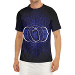 Ajna Chakra Spiritual Print Men's Short Sleeve Rash Guard