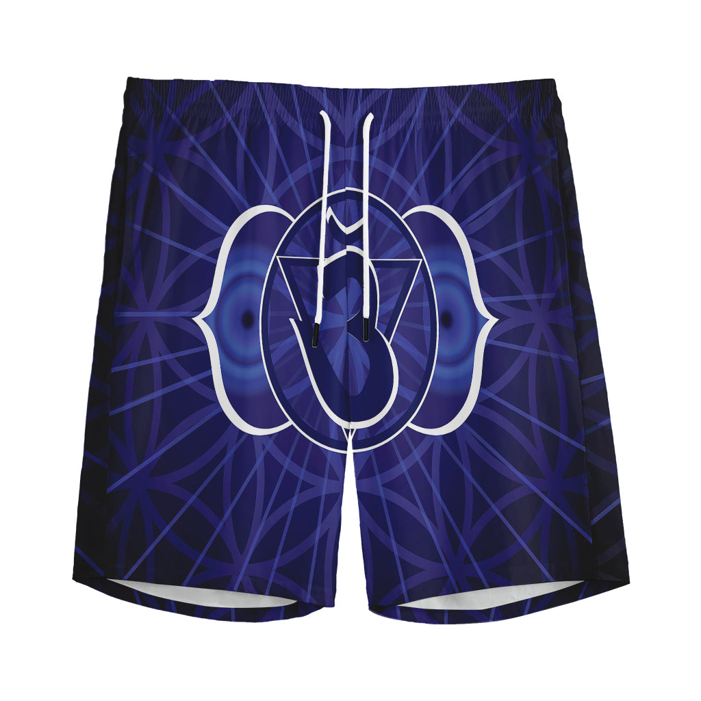 Ajna Chakra Spiritual Print Men's Sports Shorts