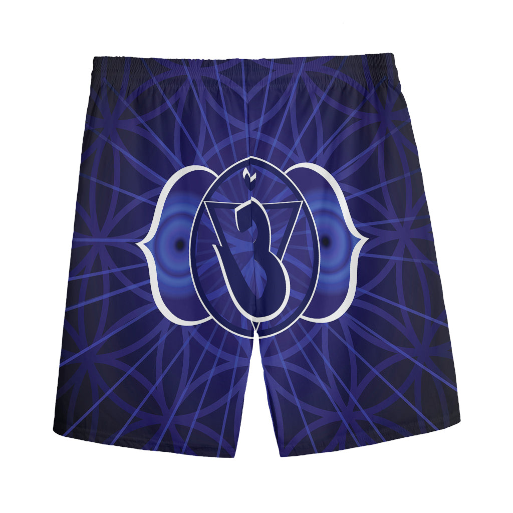 Ajna Chakra Spiritual Print Men's Sports Shorts