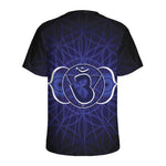 Ajna Chakra Spiritual Print Men's Sports T-Shirt