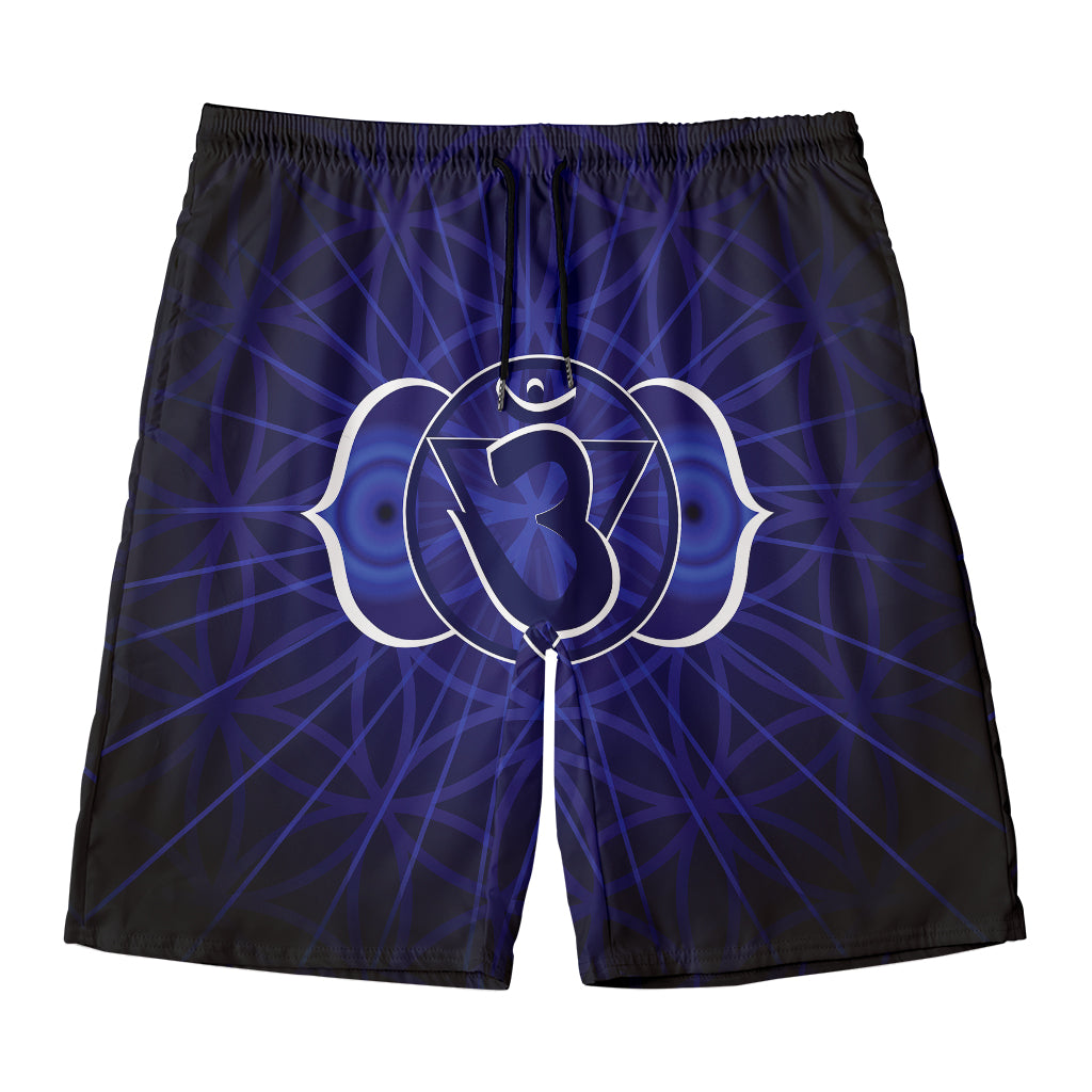 Ajna Chakra Spiritual Print Men's Swim Trunks