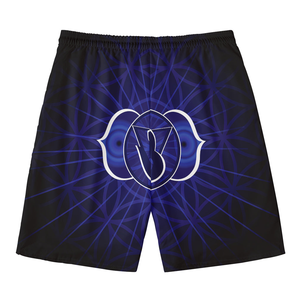 Ajna Chakra Spiritual Print Men's Swim Trunks