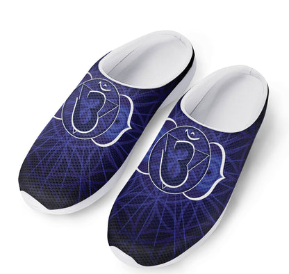 Ajna Chakra Spiritual Print Mesh Casual Shoes
