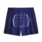 Ajna Chakra Spiritual Print Mesh Shorts