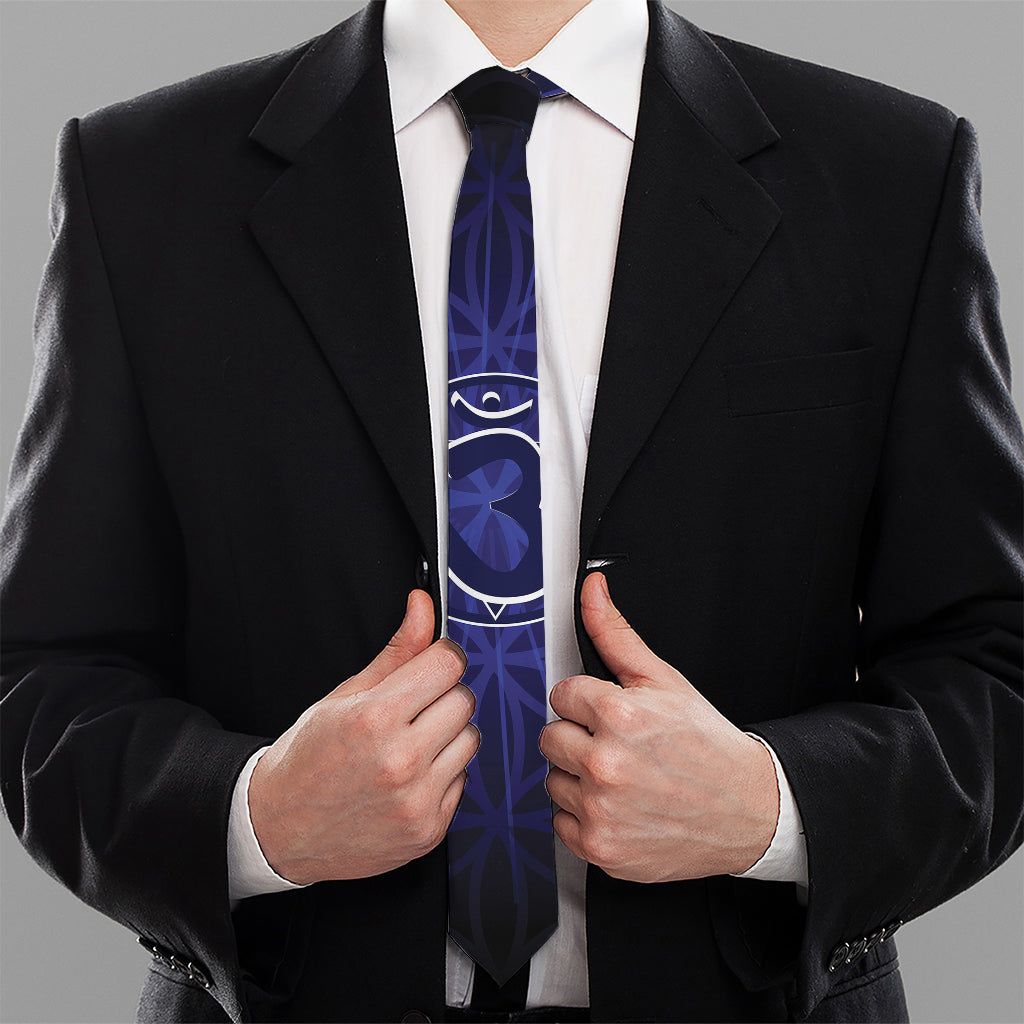 Ajna Chakra Spiritual Print Necktie
