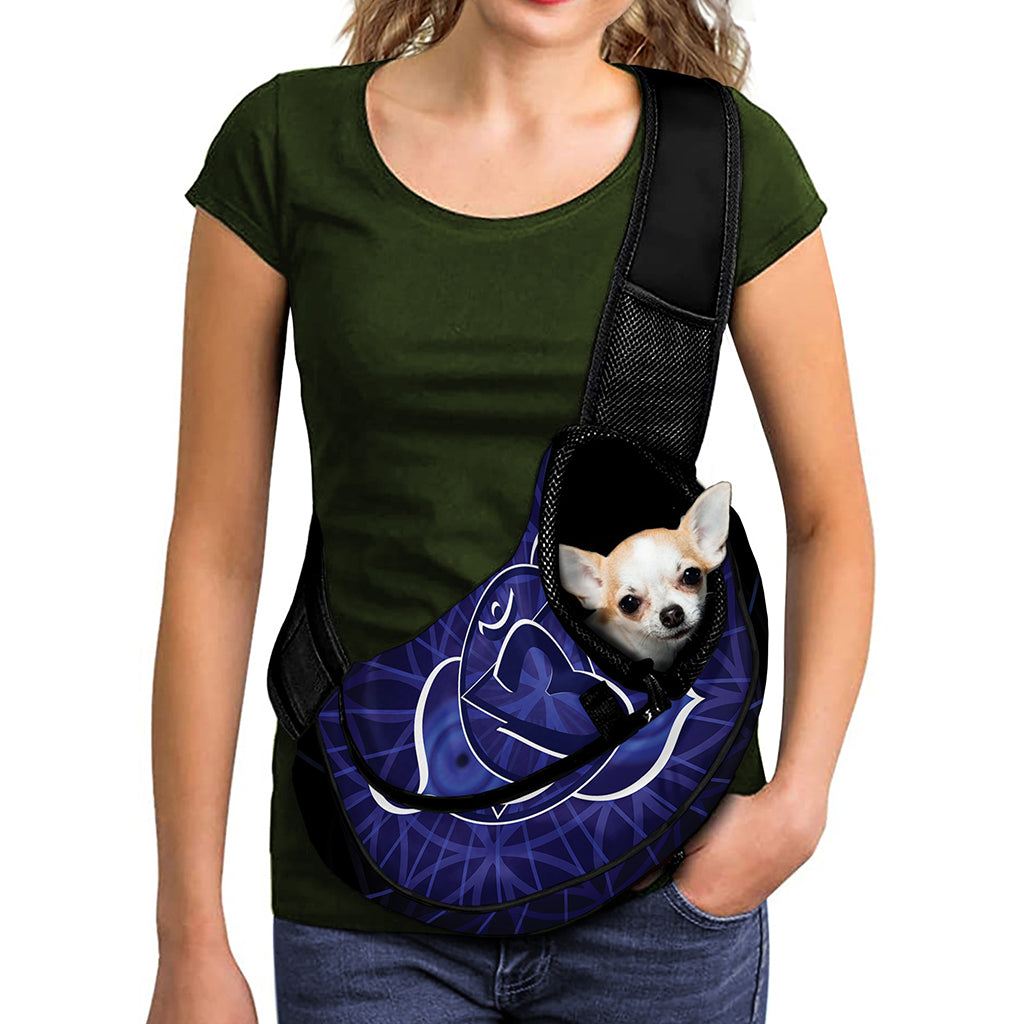 Ajna Chakra Spiritual Print Pet Sling Carrier