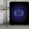 Ajna Chakra Spiritual Print Polyester Shower Curtain