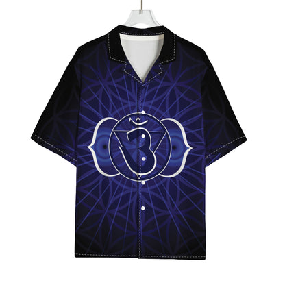Ajna Chakra Spiritual Print Rayon Hawaiian Shirt