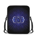 Ajna Chakra Spiritual Print Rectangular Crossbody Bag