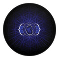 Ajna Chakra Spiritual Print Round Blanket