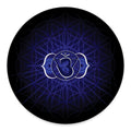 Ajna Chakra Spiritual Print Round Floor Mat