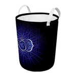 Ajna Chakra Spiritual Print Round Laundry Basket