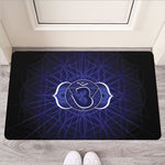 Ajna Chakra Spiritual Print Rubber Doormat
