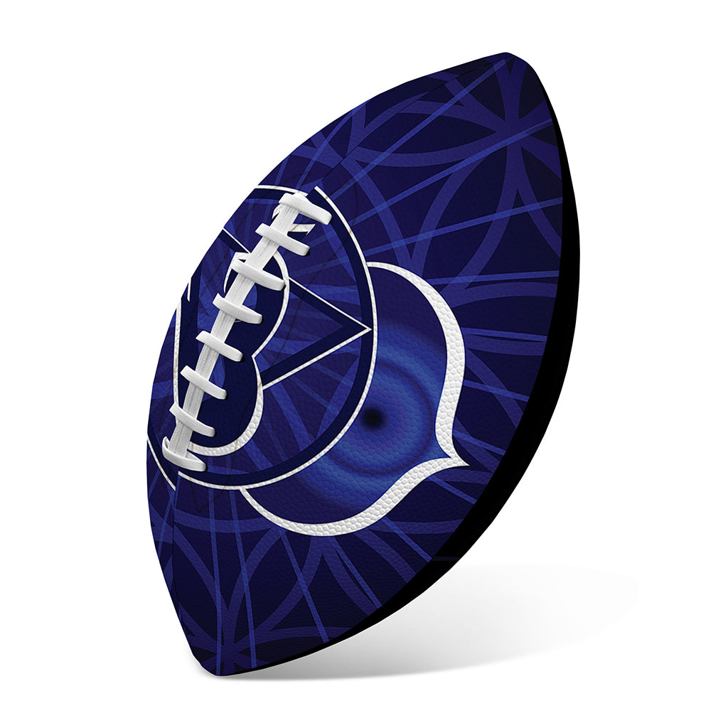 Ajna Chakra Spiritual Print Rugby Ball