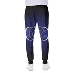 Ajna Chakra Spiritual Print Scuba Joggers