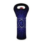 Ajna Chakra Spiritual Print Single Neoprene Wine Tote
