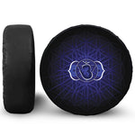 Ajna Chakra Spiritual Print Tire Cover