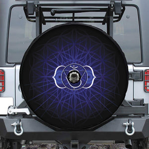 Ajna Chakra Spiritual Print Tire Cover With Camera Hole