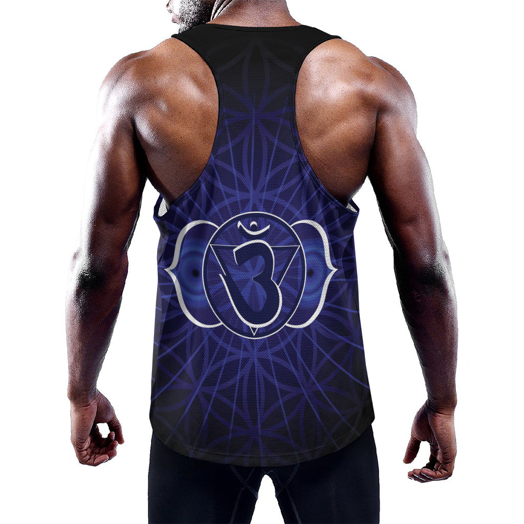 Ajna Chakra Spiritual Print Training Tank Top