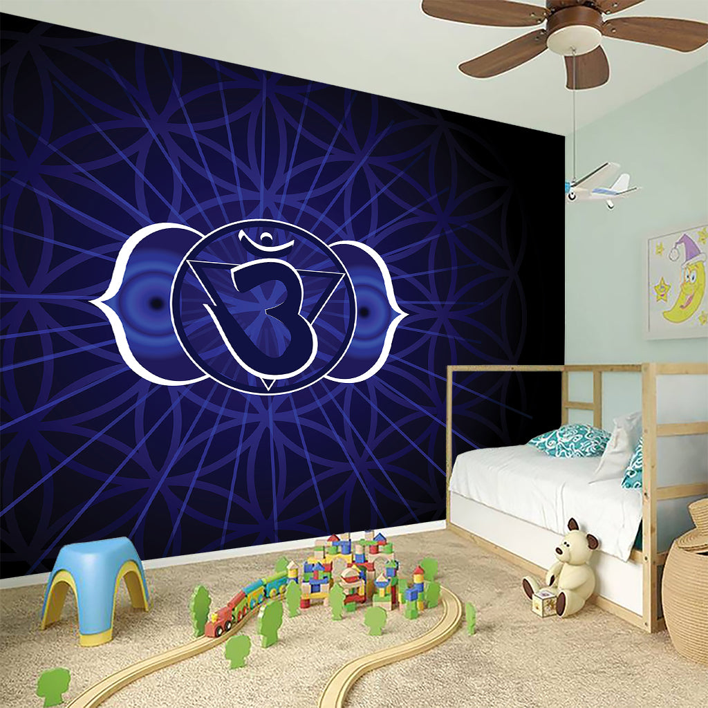 Ajna Chakra Spiritual Print Wall Sticker