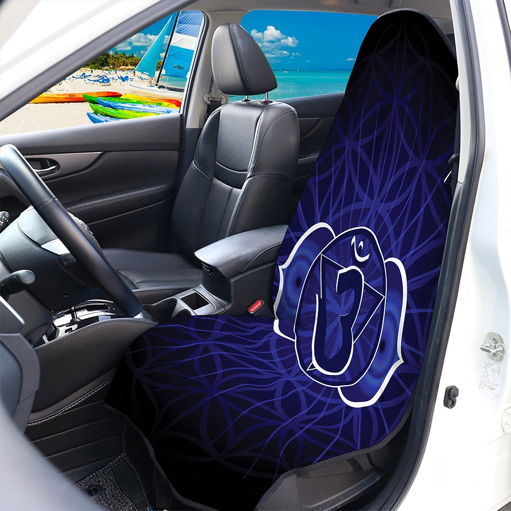 Ajna Chakra Spiritual Print Waterproof Car Seat Cover
