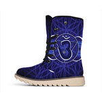 Ajna Chakra Spiritual Print Winter Boots