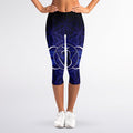 Ajna Chakra Spiritual Print Women's Capri Leggings