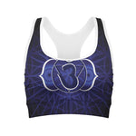Ajna Chakra Spiritual Print Women's Sports Bra