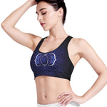 Ajna Chakra Spiritual Print Women's Sports Bra